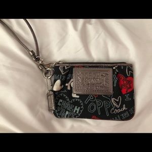 Coach Poppy Wristlet